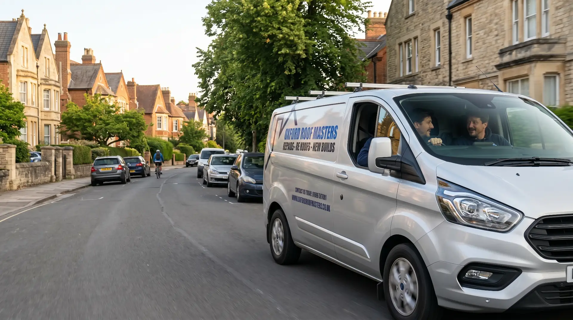 Oxford Roof Masters — Oxford Roofmaters Van