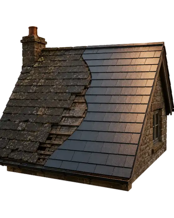 Fresh roof installation on an Oxford property