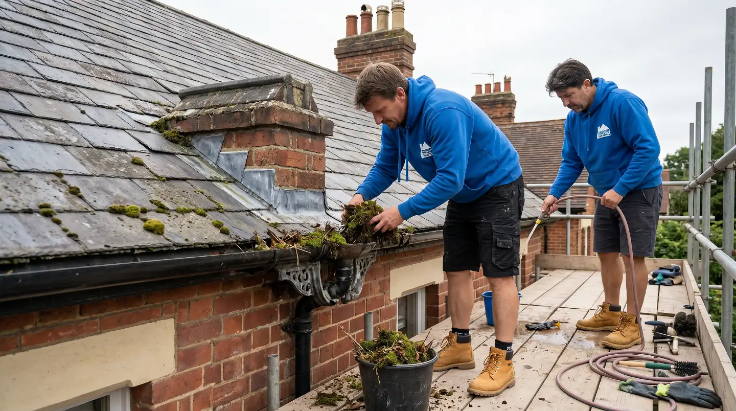 Oxford Roof Masters — Services Moss Removal
